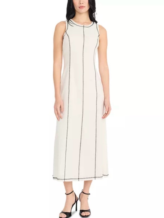 Donna Morgan Dresses & Skirts - Donna Morgan Sleeveless Maxi Linen Blend Dress